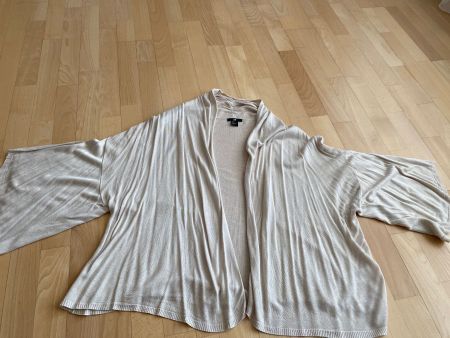 Cardigan beige/rohweiss Gr. L