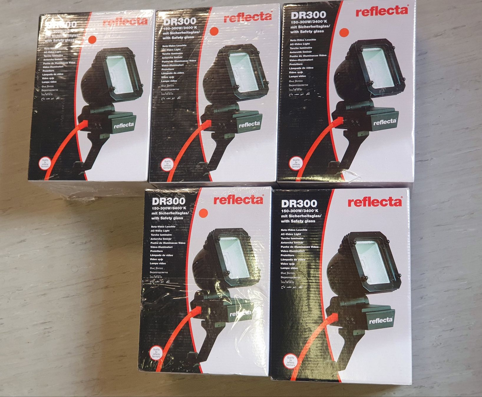Lampade: reflecta DR-300 - Netzvideoleuchte – Nuovo e nell'imballaggio originale da Aesch BL venduto da SPORT-RC-Model2020