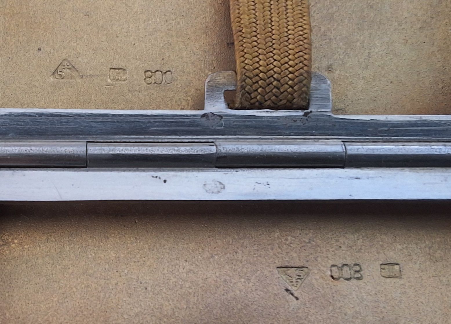Altri Prodotti per fumatori: Antikes Zigarettenetui "Kermarl" (Silber 800) – Usato da Oftringen venduto da Waltereg 3
