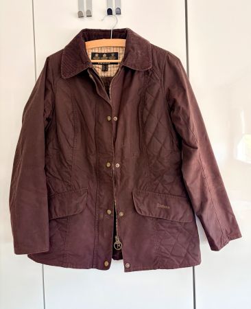 Barbour Wachsjacke braun - Grösse 40
