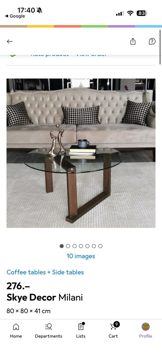 Tische: Couchtable – Neu (gemäss Beschreibung) aus Schwerzenbach von ros_7nqs