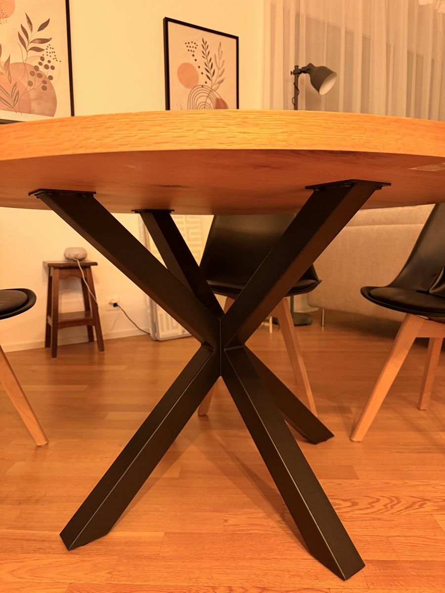 Conforama Tavoli: vendo tavolo rotondo  – Usato da Massagno venduto da dar_2pkl