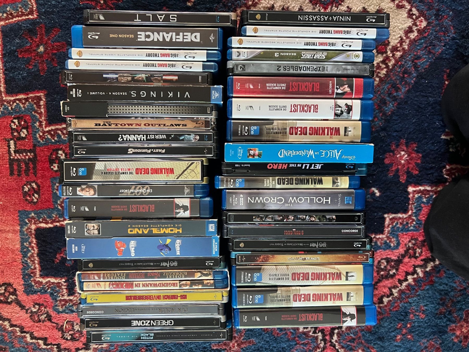 Tutti i DVDs: BLU RAY Sammlung - 40 St. - Top Auswahl – Usato da st.gallen venduto da sophiephie 1