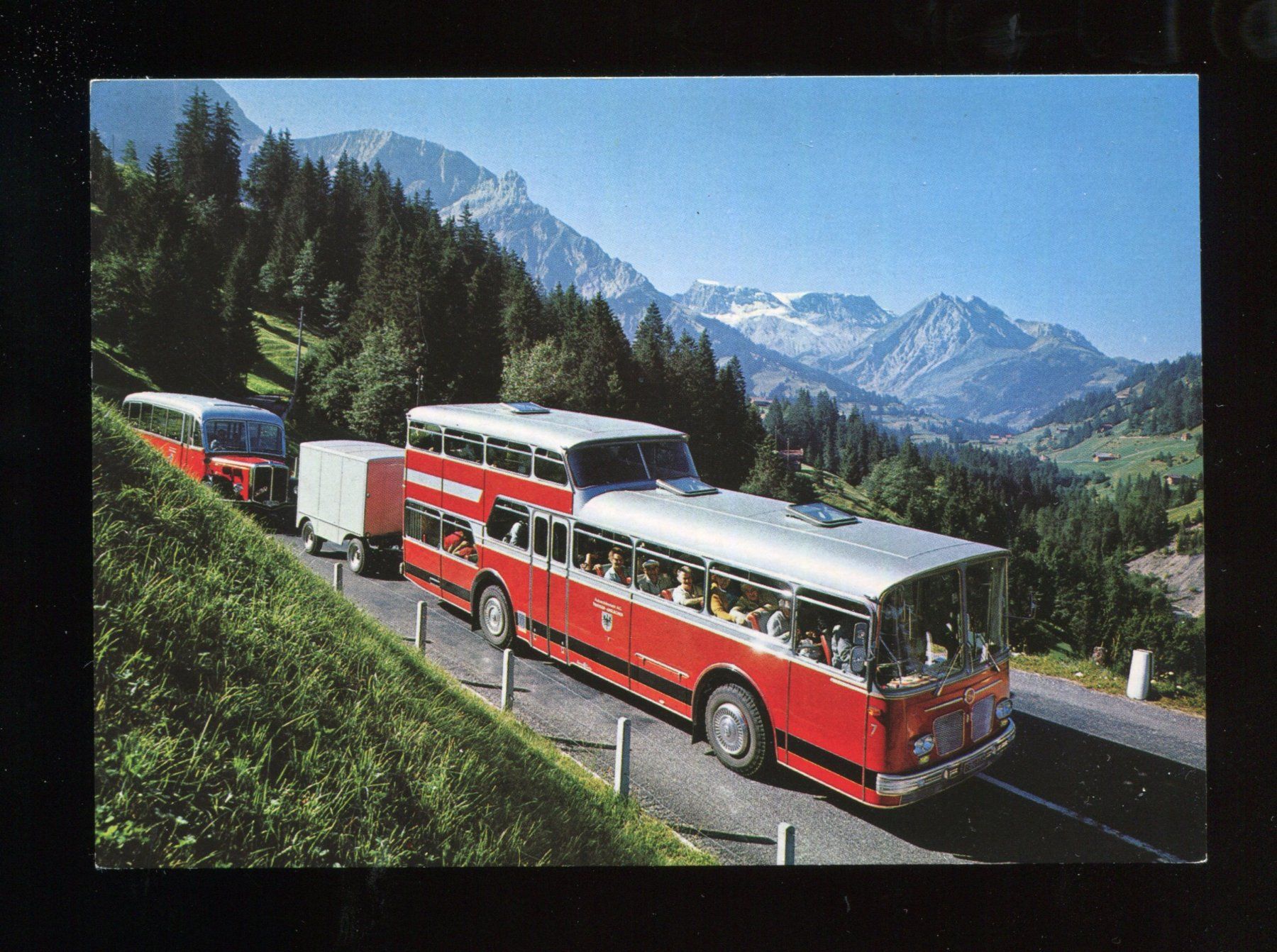 Cartes postales: Frutigen, Adelboden Autocar – D'occasion à Aarau par Elmaar41