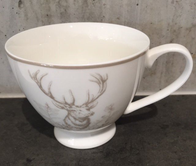 Set di piatti: Tasse mit Hirsch und Unterteller/Neu – Nuovo e nell'imballaggio originale da Volketswil venduto da rubin74 4