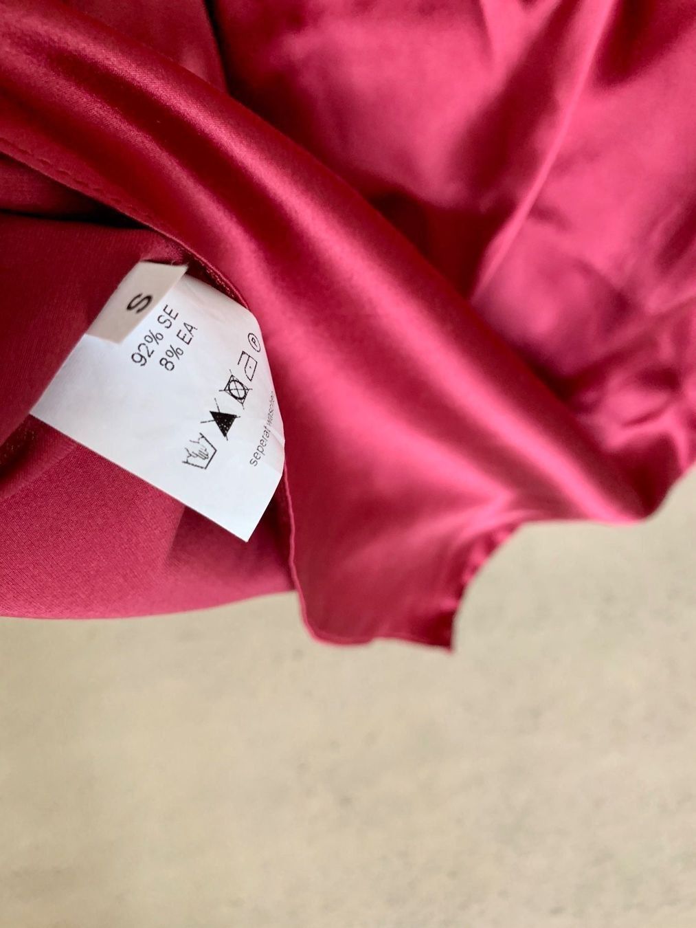 Camicette: Seidenbluse rot S NEUA – Nuovo (secondo la descrizione) da Zürich venduto da Jaskam 4