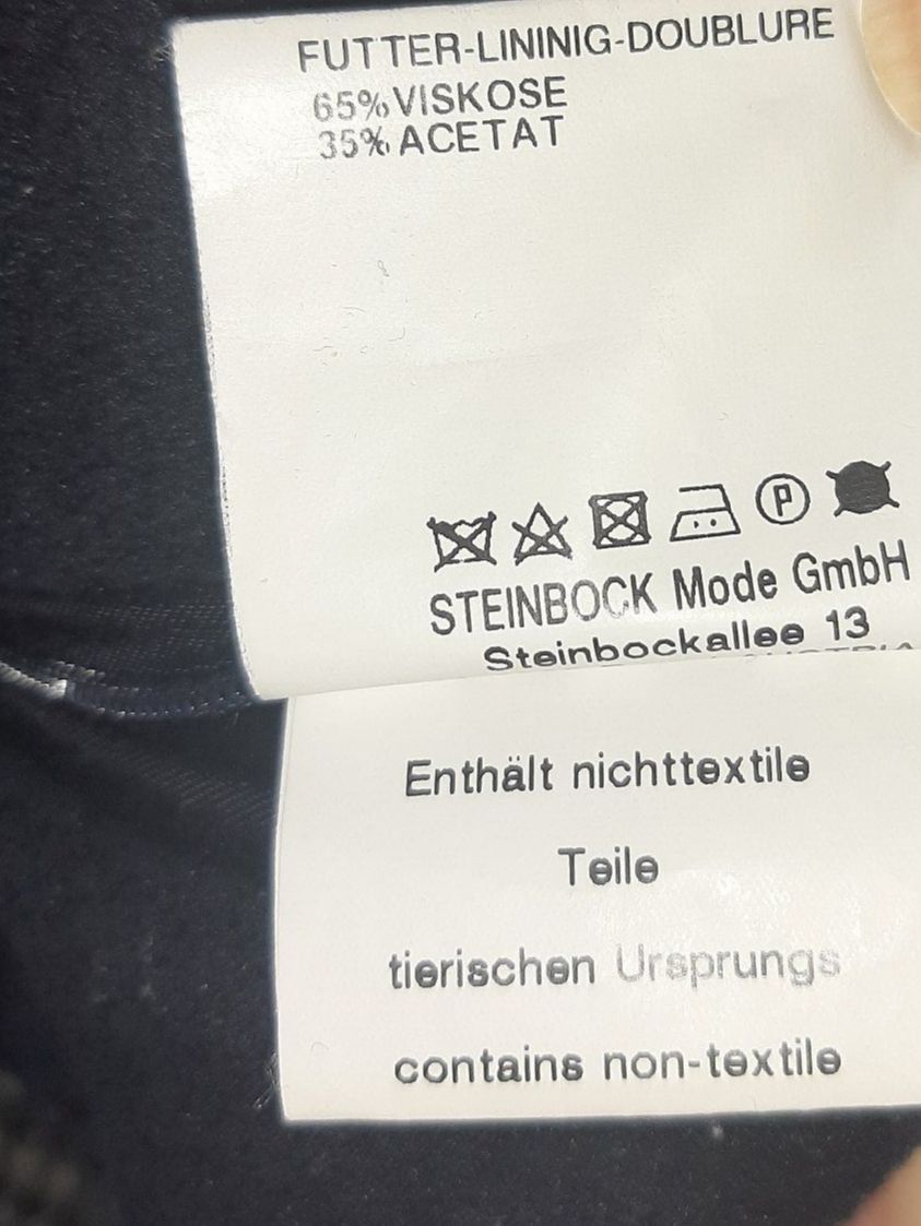 Cappotti: MANTEL steinbock gr 60 70% wolle 100cm lang 72cm aermel – Usato da Pfäffikon SZ venduto da Marcus_Aurilius 3