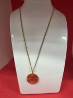 kette mit Anhänger  Münze  guter Zustand