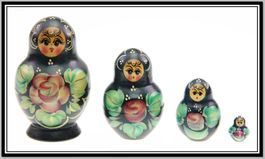 5 bzw. 4 teilige Matrjoschka - Matroschka - Babuschka
