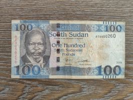 Südsudan 100 Pounds 2019 !!!!!!