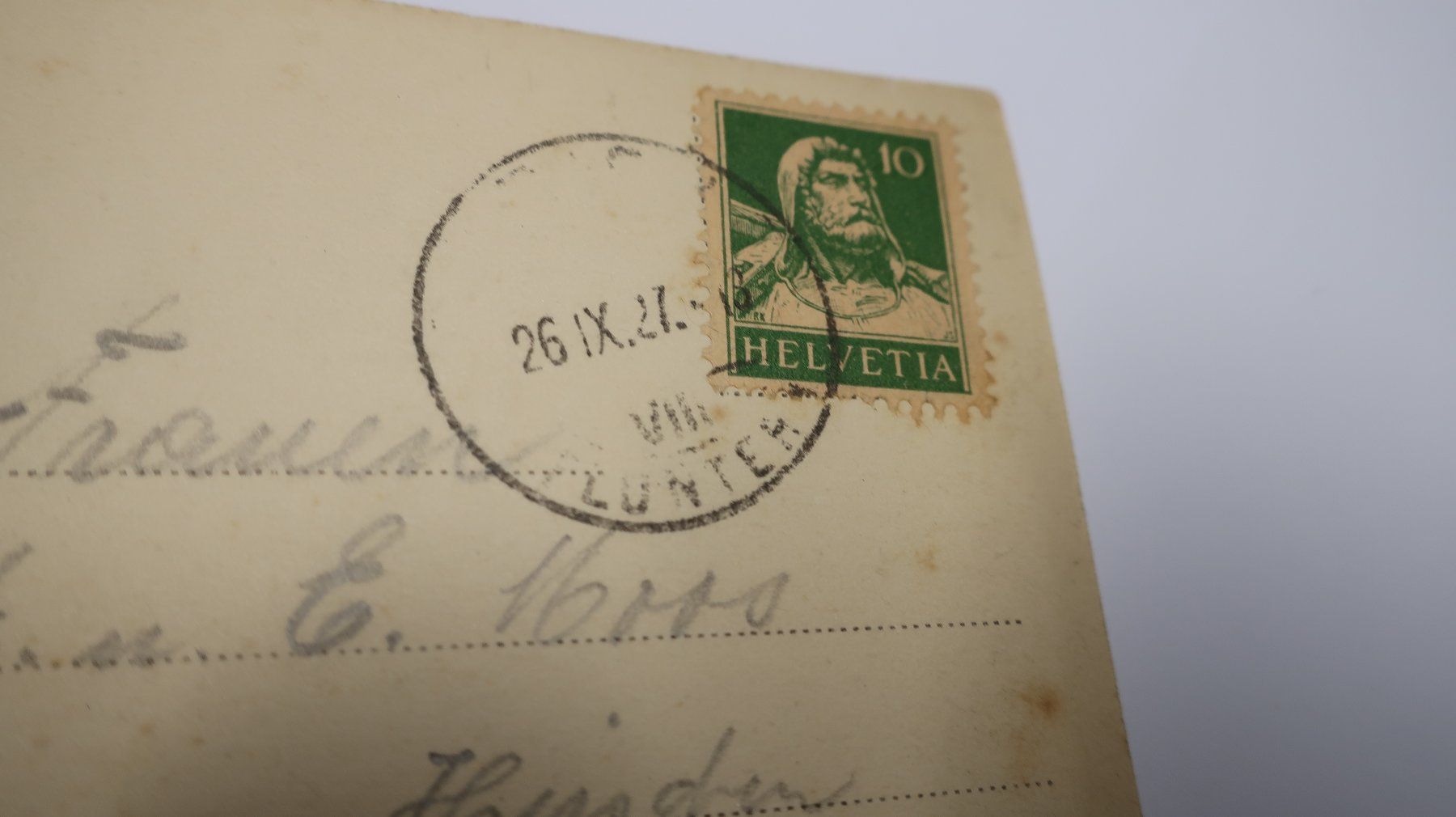 Cartoline postali: Zürich Kantonsspital  1927 – Usato da Cormoret venduto da Pascalll2001 7