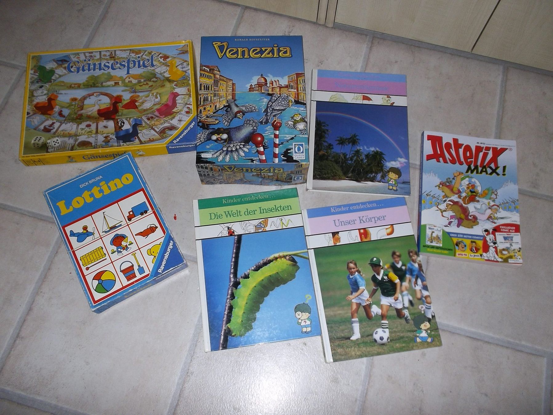 Giochi: Gesellschaftsspiele & Kinderbücher - Paket – Usato da Kaltbrunn venduto da Cindy99