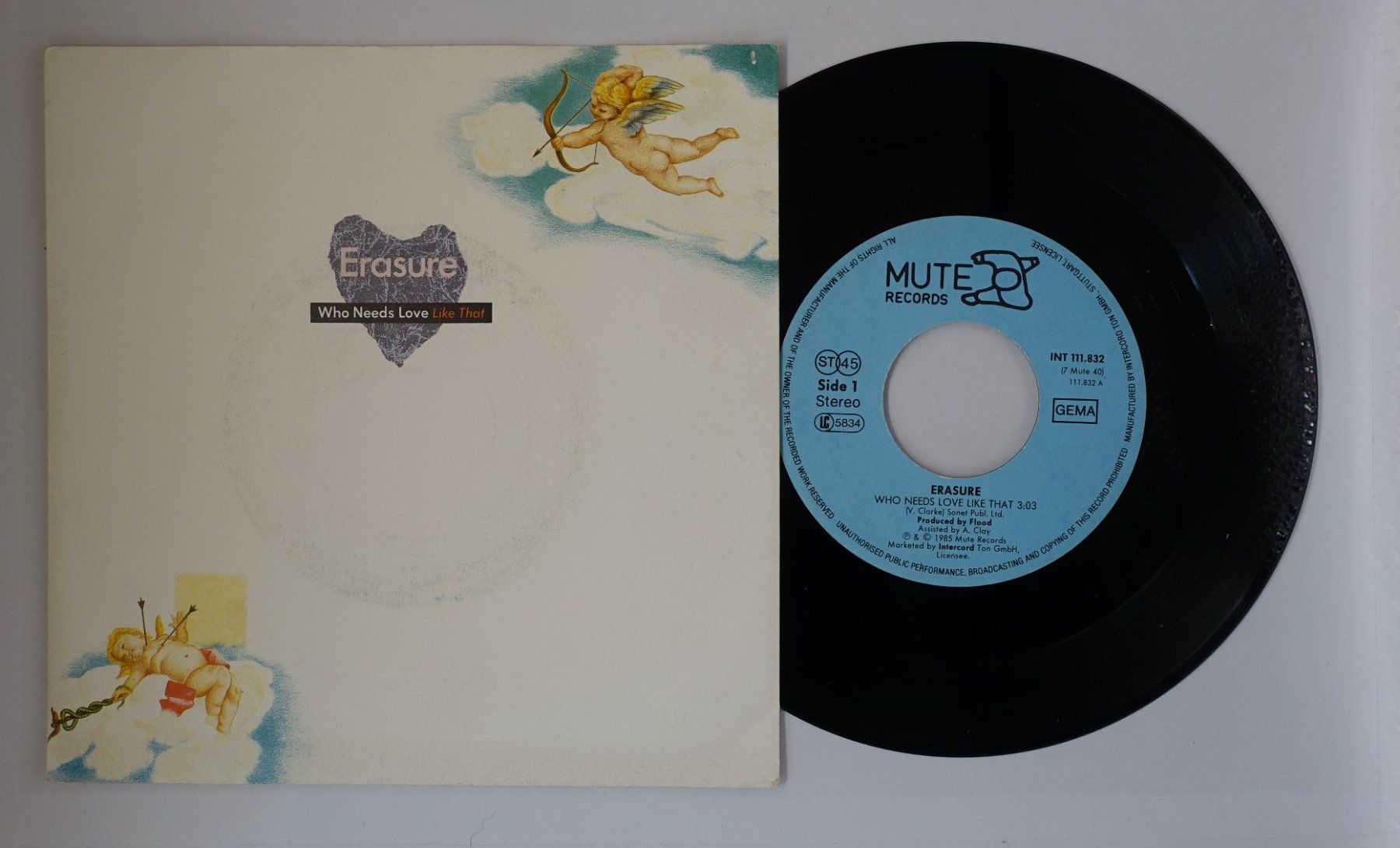 Schallplatten: Erasure – Who Needs Love Like That – Gebraucht aus Sessa von discoverymedia