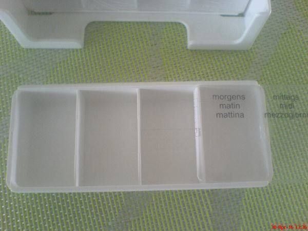 Sonstige Kosmetik & Pflege: Wochentag Pillen Dispenser – Gebraucht aus Oftringen von andrax 2