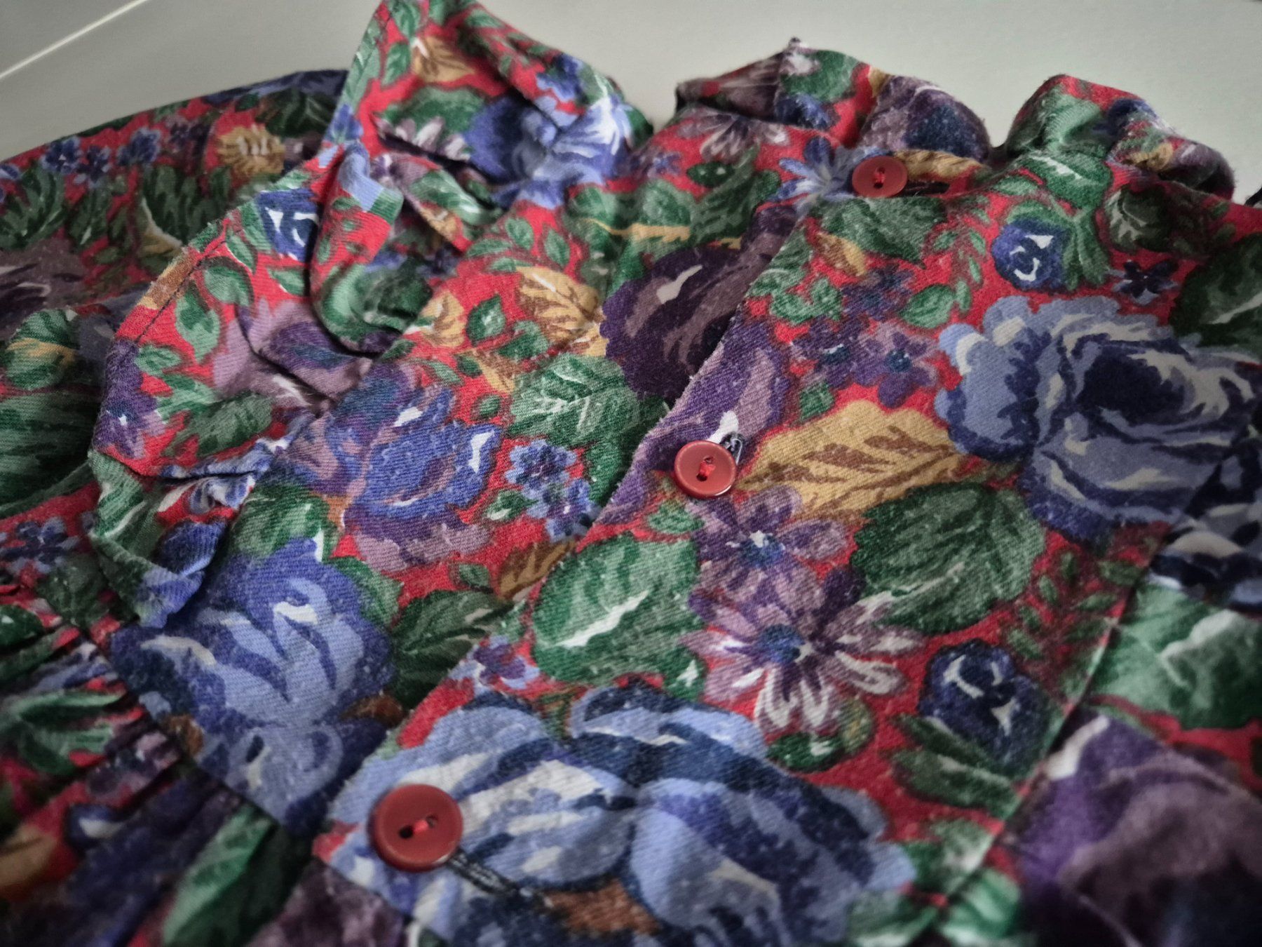 Vestiti & Gonne: Blumiges langarm Kleid Gr. 86 – Usato da Zürich venduto da pau_y8mv 4