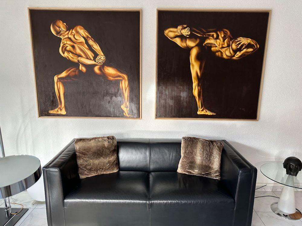Dipinti: Zwei Original öl Bilder auf Leinwand – Usato da Neunkirch venduto da internet-shop 6