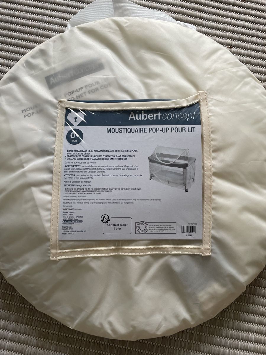 Protezioni & Imbottiture: Moustiquaire lit bébé – Nuovo (secondo la descrizione) da Ecublens VD venduto da ann_6xsn