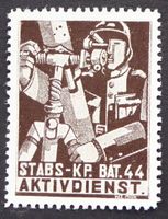 Soldatenmarken - Infanterie Stabs-Kp Bat 44 - Wi Inf 337 - *