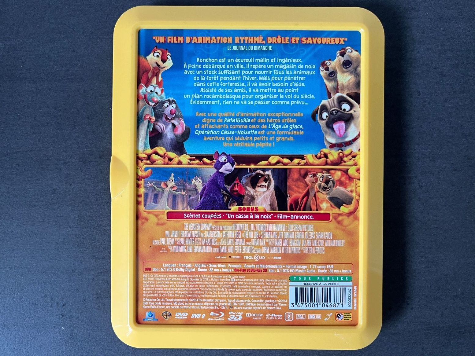 Tutti i DVDs: Opération casse-noisette - Blu-ray 3D - Blu-ray - DVD – Nuovo (secondo la descrizione) da Chavornay venduto da HDesH 2