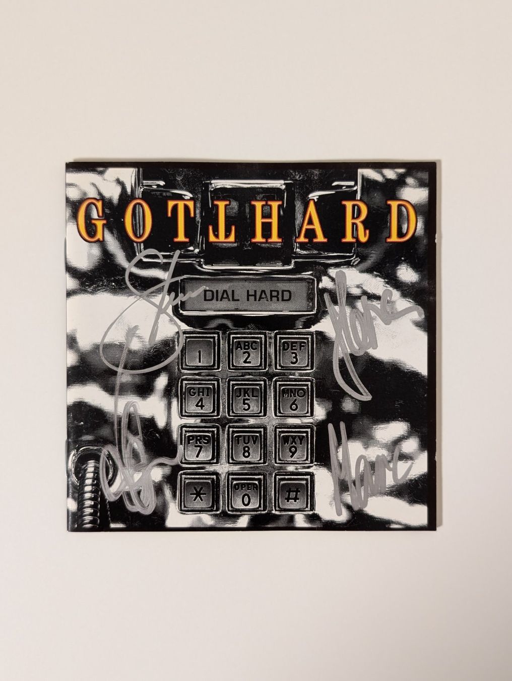 CD: GOTTHARD "Dial Hard" signiert CD 1990er – Usato da Zürich venduto da Good_old_days 1