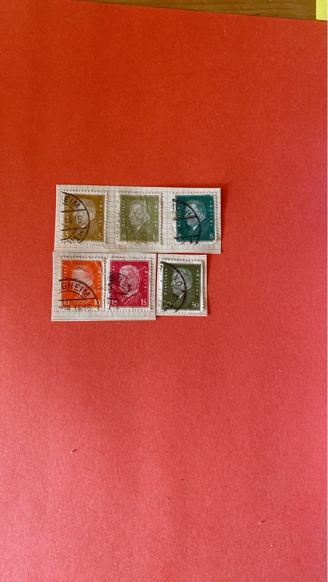 Tutti i francobolli: Briefmarken Deutsches Reich, gemischte Werte, gestempelt – Usato da Dornach venduto da Xantomas