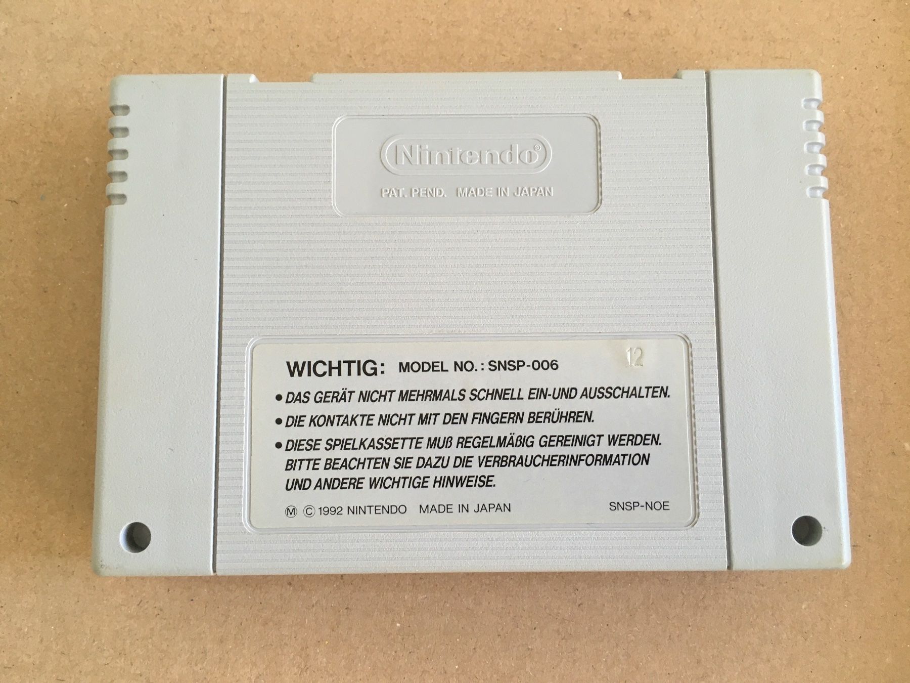 Nintendo Spiele: Alien 3 für Nintendo SNES – Gebraucht aus St.Gallen von  1