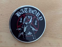 Bathory Pin Anstecker Punk Metal Rock Band
