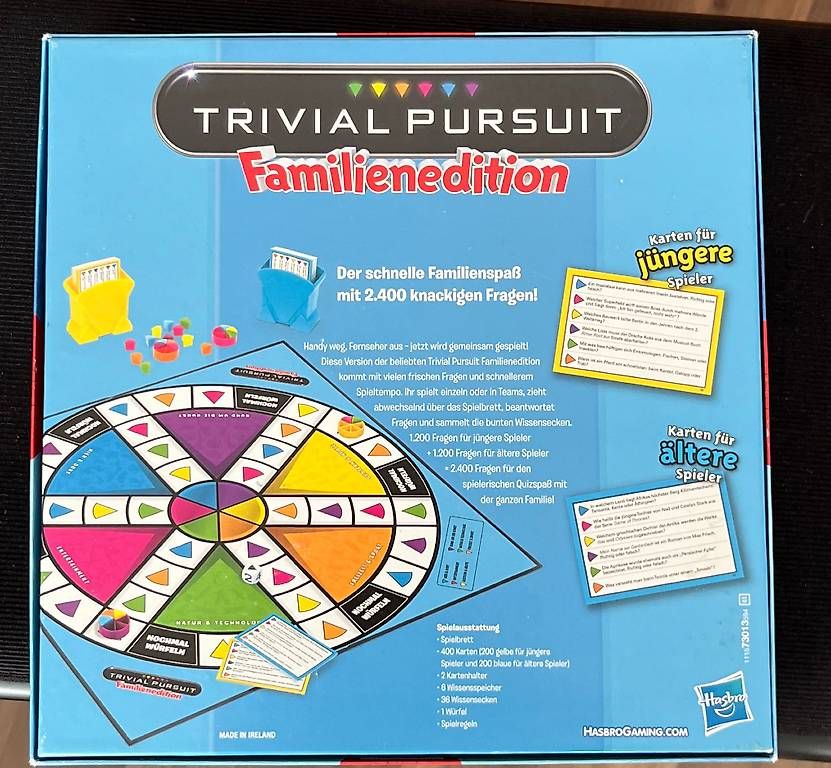 Spiele: Trivial Pursuit Familienedition  – Gebraucht aus Niederwangen BE von mcp_l62p 1