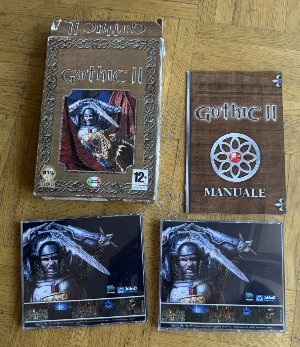 Jeux: Gioco PC Gothic II Gold Edition completo – D'occasion à S. Pietro par pap_nd2w 4