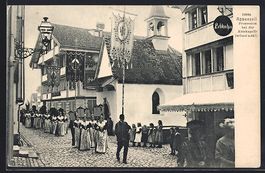 Appenzell, Prozession dei der Abtskapell