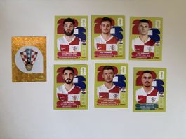Panini: CRO 1,CRO 3,CRO 5,CRO 6,CRO 7,CRO 15,CRO 20