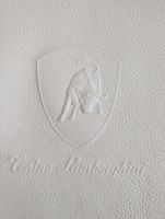 Tonino Lamborghini Leder-Kissenbezug 40 × 40 cm  Neu