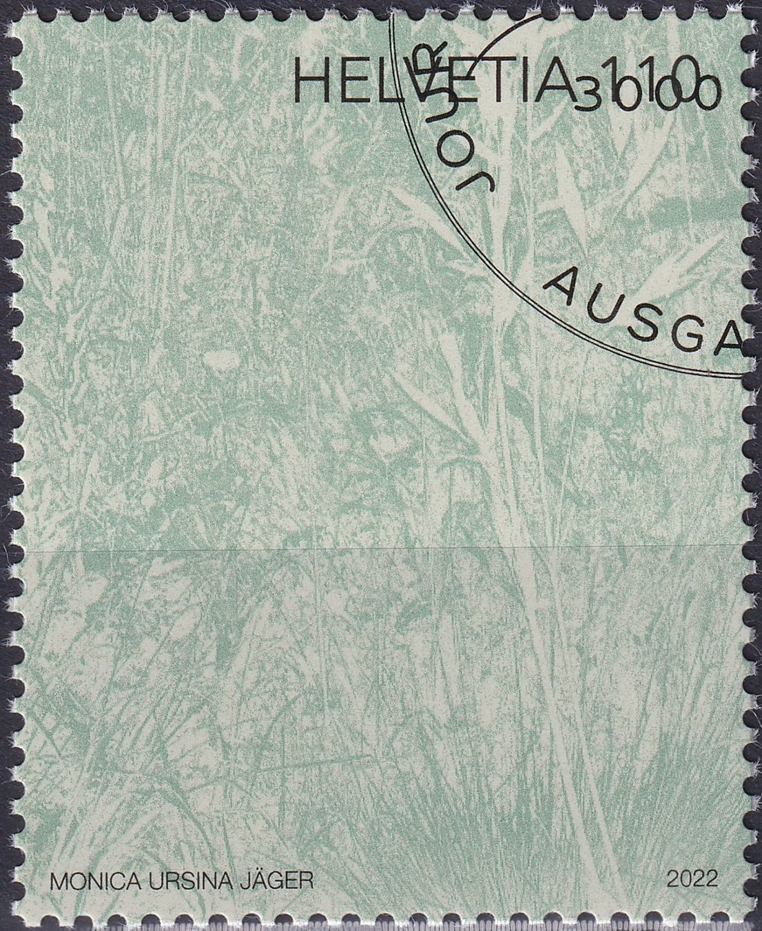 Tutti i francobolli: 2022, Nr.1913 (Kunst) mit Ersttags-Eck-Stempel. – Usato da Sursee venduto da Luzernerraute