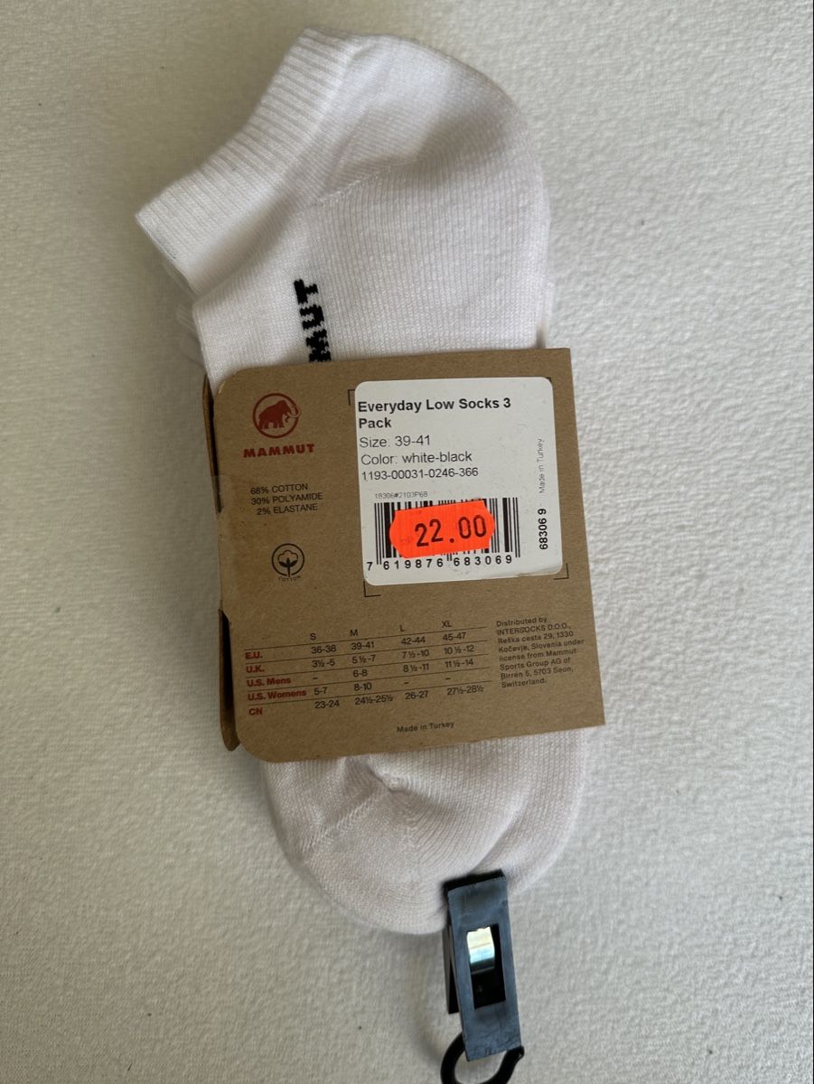 Calze: Mammut Socke G M – Nuovo e nell'imballaggio originale da Maienfeld venduto da tobeyl2020 1