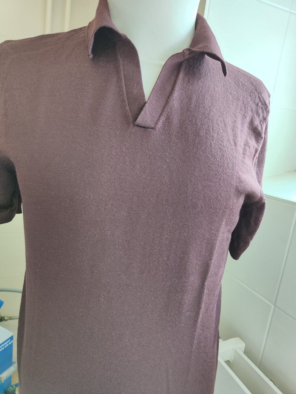 Maglioni & Felpe: herren Polo Pulli Kurzarm 100% Wolle – Usato da Langnau am Albis venduto da Judithsebi