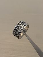 Vintage Unisex Ring 800 Silber