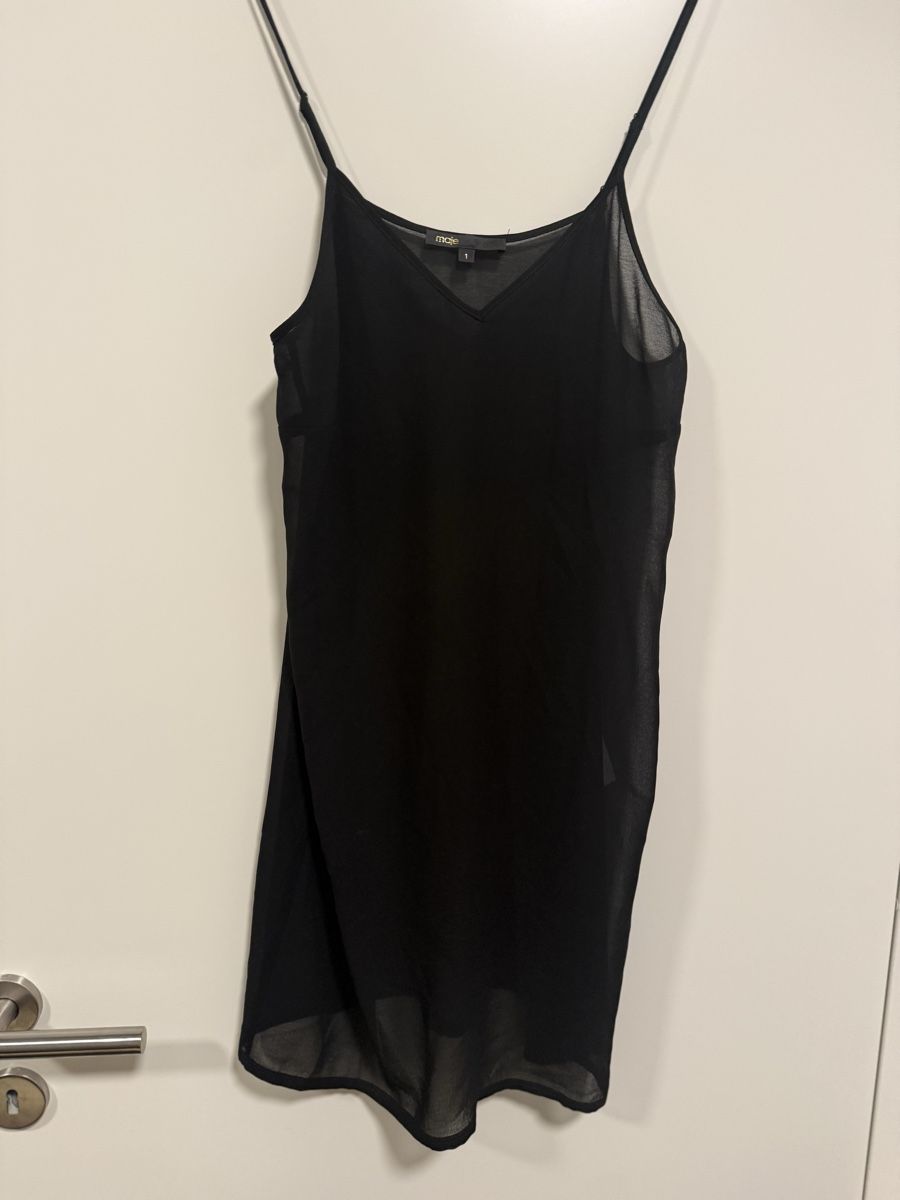 Maje Vestiti: Maje Kleid schwarz mit Muster Grösse 1  – Nuovo (secondo la descrizione) da Zug venduto da 5anna 4
