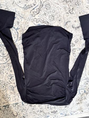 Top STR Teen black size XS made in Turkey good condition