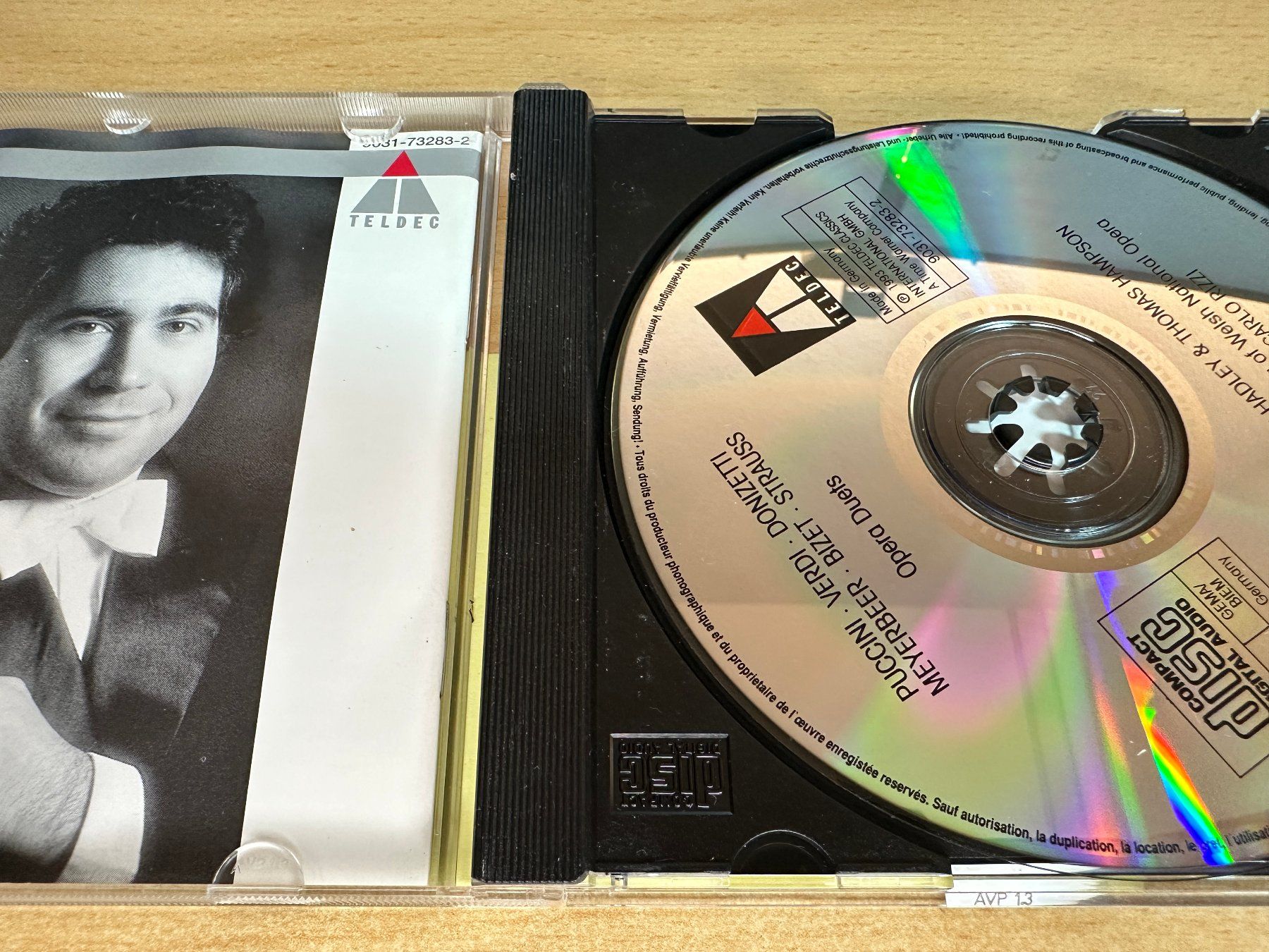CD: D8 Hadley & Hampson – Famous Opera Duets – Usato da Rikon im Tösstal venduto da Alpenmutz 2