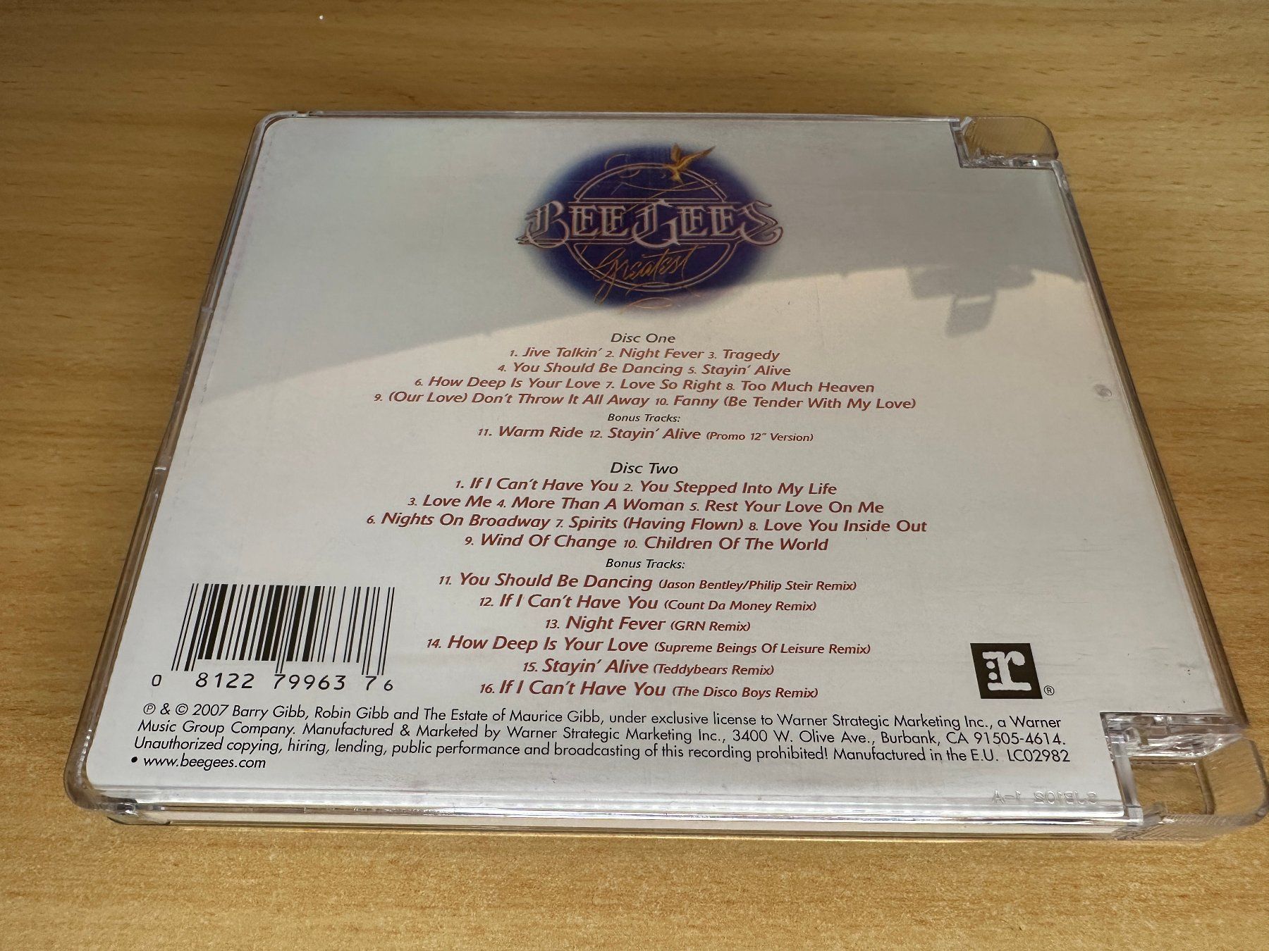 CDs: V1 Bee Gees – Greatest - 2 CD – Gebraucht aus Rikon im Tösstal von Alpenmutz 1
