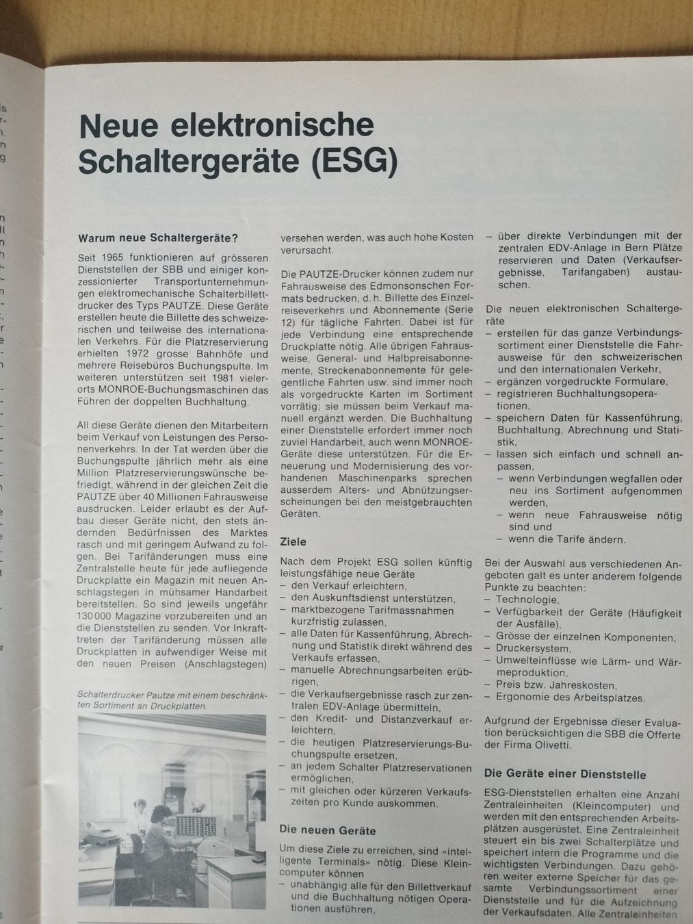 Riviste & Magazine: SBB CFF FFS Nachrichtenblatt von 1983 – Usato da Schwanden Sigrisw venduto da pho_2mc9 3