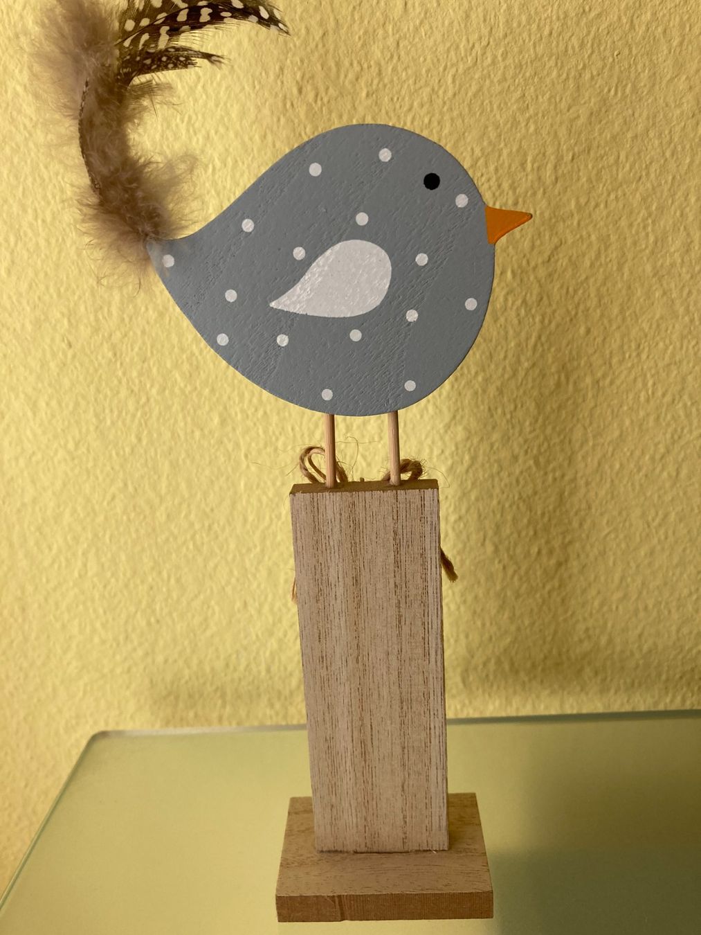Tutte le decorazioni: 2 süsse Holzvögel – Nuovo (secondo la descrizione) da Obfelden venduto da miau68 2