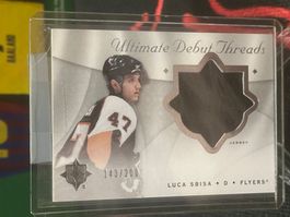 Luca Sbisa 2008/09 UD Ultimate Debut Threads 143/200 RC A1