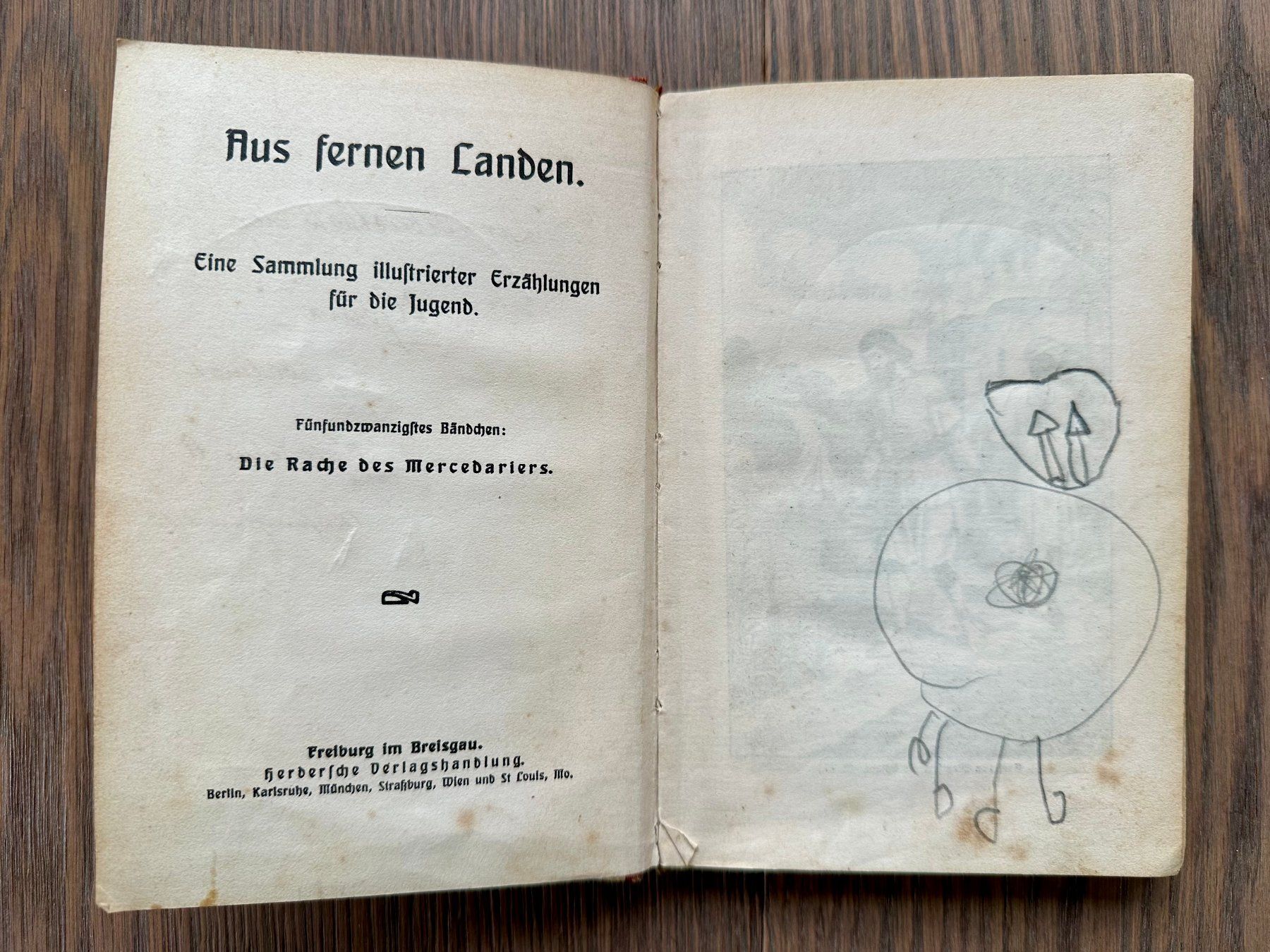 Livres: Die Rache des Mercedariers von 1910 – D'occasion à Adligenswil par e17s15 3