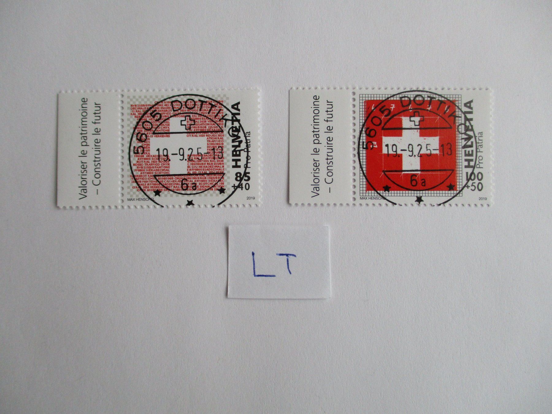 Alle Briefmarken: Vollstempel der Postschliessung 5605 Dottikon – Gebraucht aus Langnau b. Reiden von Aktuell88