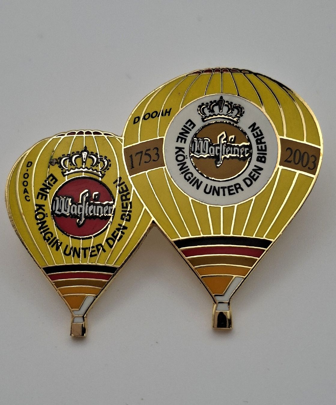Placchette & Badge: Pin Heissluftballon Warsteiner  – Usato da Kriens venduto da Wolly85