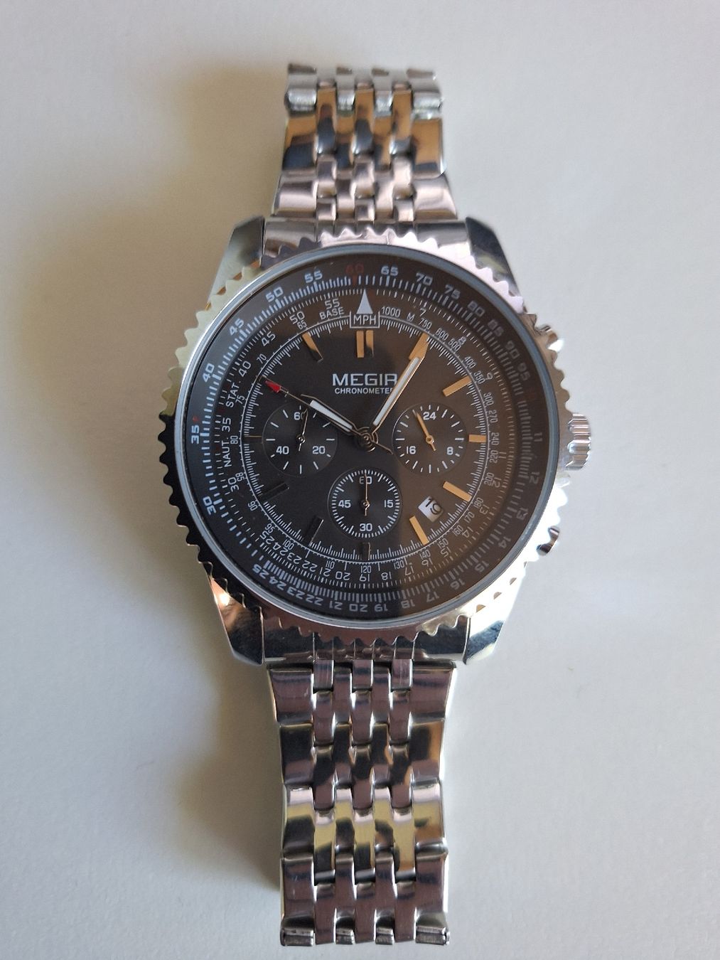 Uhren: Herren Armbanduhr Megir Chronometer. Uhr – Neu und originalverpackt aus Münchenbuchsee von Salezm 2