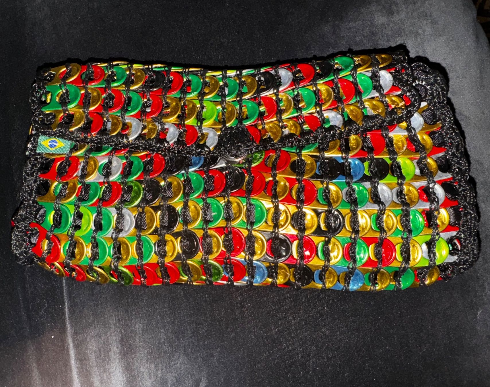 Borse da donna: Handmade Upgraded Upcycled Soda Drinks Can’s Pull Tabs Bag – Nuovo (secondo la descrizione) da Birsfelden venduto da Brut-Reserve 9