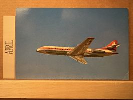 AK von Flugzeug Caravelle / Swissair