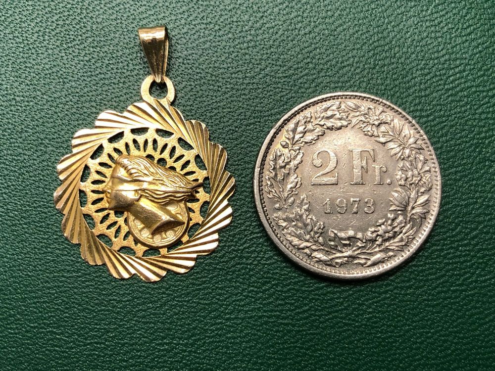Ciondoli: Damenanhänger aus 18 Karat Gelbgold Au 750 – Usato da Bern venduto da bombich 7